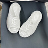 卡賓時(shí)尚拖鞋男夏季新款3D打印設計涼拖鞋鏤空透氣速干涼鞋男戶(hù)外涼拖 白色 41 【正常運動(dòng)鞋尺碼】 曬單實(shí)拍圖