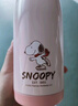 史努比（SNOOPY）迷你保溫杯女高顏值男學(xué)生兒童直飲杯戶外小巧便攜喝水杯350ml藍 曬單實拍圖
