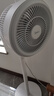 美的（Midea）【暴風循環(huán)】空氣循環(huán)扇大風量搖頭電風扇家用臺式落地扇輕音臥室節(jié)能小風扇柔風輕羽扇 FGA24TQ 曬單實拍圖