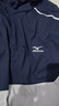 美津濃（MIZUNO）男士冰絲皮膚衣夏季透氣薄款遮陽戶外夾克外套男 灰色/深藍(lán) 4XL  曬單實拍圖
