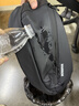 回力（Warrior）男士斜挎包大容量單肩包輕便隨身背包休閑運動(dòng)通勤旅行胸包磁吸扣 黑色【磁吸扣+透氣背墊+鑰匙扣】 曬單實(shí)拍圖
