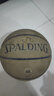 斯伯丁（SPALDING）籃球飛行員06十字型防塵吸濕皮料室內(nèi)外通用7號成人青少年77-739Y 曬單實拍圖