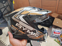 睿覓（RYMIC）X60摩托車頭盔拉力盔碳纖維全盔巡航夏季騎行機車安全帽男女四季 9K黑金旅行者（新花默認透明） 4XL 曬單實拍圖