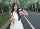 拉夏貝爾（La Chapelle）小眾感法式白色掛脖連衣裙女2025夏季設(shè)計(jì)感收腰氣質(zhì)溫柔長(zhǎng)裙 白色  S (105斤內(nèi)) 曬單實(shí)拍圖
