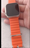 小米涂樂華強(qiáng)北iwatchultra3國行磁吸大屏智能藍(lán)牙手表學(xué)生多功能運(yùn)動手表 （橙色）送磁吸充電器 曬單實(shí)拍圖