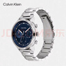 凱文克萊（Calvin Klein）官方正品CK格調(diào)款型格商務(wù)多功能男手表送男友禮物鋼色25200063 曬單實(shí)拍圖