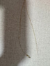 老銀匠s925純銀萬能針式項鏈小孔串珠鏈抽拉裸鏈可調(diào)節(jié)素鏈無吊墜基礎(chǔ)鏈 金色 O型鏈 鏈長約45cm/含證書 曬單實拍圖