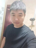NOSSKISS輕奢品牌男裝短袖t恤男夏季桑蠶絲圓領(lǐng)純色半袖汗衫真絲打底上衣 粉色 L 175 曬單實(shí)拍圖