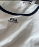 FILA 斐樂(lè)官方女士針織短袖衫2025夏新款時(shí)尚休閑簡(jiǎn)約修身U領(lǐng)T恤 云菇白-WT M 165/84A/M 曬單實(shí)拍圖