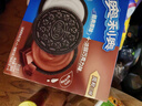 奧利奧（Oreo）夾心餅干經(jīng)典原味+巧克力味 48.5gX8連包 休閑零食 早餐下午茶 曬單實拍圖