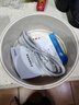 美的（Midea）電煮鍋 電蒸鍋 便攜式可折疊1.6L旅行出差家用 宿舍小電鍋學(xué)生宿舍泡面鍋多功能鍋XZE1621S 配蒸籠 曬單實(shí)拍圖