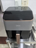 美的（Midea）AI烹飪空氣炸鍋 透明可視不用翻面 大容量智能觸控 空氣炸鍋烤箱一體機三合一5.3L KZC539J5 曬單實拍圖