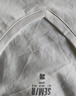 森馬（Semir）短袖t恤女涼感抗菌正肩修身2025夏顯瘦V領(lǐng)白色打底衫109325100002 曬單實(shí)拍圖