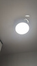 美的（Midea）風(fēng)扇燈餐廳吊扇燈led臥室燈隱形扇葉遙控三防燈具熟睡風(fēng)包安裝 曬單實(shí)拍圖