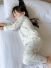 拉比兒童內(nèi)衣套裝純棉男女童寶寶長袖圓領(lǐng)25春夏新款空調(diào)服2套裝 肩開服套裝-粉紅 2套裝 100 cm 曬單實拍圖
