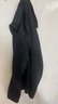 Homlean美式純色polo衫男春夏涼感透氣寬松休閑半拉鏈上衣Q52黑色2XL 曬單實(shí)拍圖