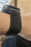 威千圖適用華為FIT4pro/FIT4/FIT3表帶米蘭尼斯磁吸不銹鋼華為fi4pro表帶男女士款通用20MM接口【黑色】 曬單實(shí)拍圖