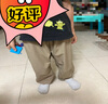 小豬班納兒童夏裝褲子2025新款女童冰絲長(cháng)褲夏季沖鋒褲男童戶(hù)外速干運動(dòng)褲 【工裝褲A】鐵灰/純色 170 （體重100-120） 曬單實(shí)拍圖