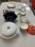以辰景德鎮(zhèn)家用新款碗碟套裝中式高顏值陶瓷骨瓷餐具套裝碗盤(pán)喬遷新居 大好江山富貴煲配置 39件套 曬單實(shí)拍圖