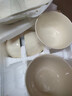 佩爾森奶油風(fēng)陶瓷米飯碗家用2024新款吃飯碗高顏值碗碟套裝面碗湯碗餐具 4.75英寸飯碗奶油黃 6件套 曬單實拍圖