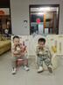 babylove寶寶針織外套春秋季薄款開衫外搭嬰幼兒洋氣外出百搭上衣 曬單實拍圖
