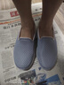 斯凱奇（Skechers）女鞋夏季網(wǎng)面透氣一腳蹬健步鞋淺口單鞋舒適休閑運動鞋124508 曬單實拍圖