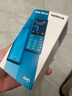 諾基亞（NOKIA）108 4G移動聯(lián)通電信廣電全網(wǎng)通 2.4英寸雙卡雙待 直板按鍵學(xué)生老人老年人功能機(jī)備用手機(jī) 黑色 曬單實拍圖