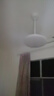 美的（Midea）吊扇燈風(fēng)扇燈一體餐廳客廳臥室led吊燈隱形扇葉熟睡風(fēng)燈飾燈具 薦64瓦/1級(jí)能效/防蚊蟲(chóng) 曬單實(shí)拍圖