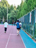 亞瑟士ASICS緩沖跑步鞋男鞋女鞋輕便運動鞋GEL-FLUX網(wǎng)面透氣跑鞋 【男】白色/棕色 39.5 曬單實拍圖