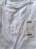 森馬（Semir）短袖T恤男修身純色內(nèi)搭純棉2025夏季V領(lǐng)白t百搭上衣109325100102 曬單實(shí)拍圖