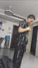 浪莎夏季爆款睡衣男新款三件套開衫高級(jí)感時(shí)尚休閑青少年家居服套裝 D.M-08三件套靚黑豎條男裝開衫 L 曬單實(shí)拍圖