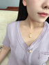 唐后天然和田玉項鏈玉葫蘆吊墜女款純銀首飾送媽媽生日節(jié)日禮物 曬單實拍圖