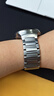 watchbond適用華為Watch4Pro手表表帶火星純鈦全鈦合金屬watch4pro專用弧形無(wú)縫隙一體金屬實(shí)心男士22mm表帶 銀色【頂配真工字+按鍵拆】watch4pro專用款 適用華為手表Wa 曬單實(shí)拍圖