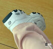 斯凱奇（Skechers）女鞋小白熊休閑鞋子厚底增高百搭運動軟底老爹鞋99999863 白色/海軍藍色/WNV 38 曬單實拍圖