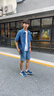 asics亞瑟士乒乓球鞋夏季新款防滑輕盈比賽訓練鞋耐磨透氣運動鞋 [亞瑟士]白色/藍色-1071A104-402 41.5 /260 曬單實拍圖