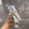 穹燃適用蘋果16Promax手機殼新款羽紗蝴蝶結iPhone15Pro高級感鏡頭膜全包防摔保護套14輕奢女款帶手鏈 【白色蝴蝶結】+珍珠手鏈+支架-羽紗閃粉鏡頭膜 iPhone16Pro 曬單實拍圖