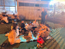 丸丫云感腰凳嬰兒抱式寶寶背帶多功能透氣四季通用抱娃神器香檳金色 曬單實拍圖