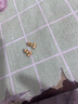 君念玉老鳳凰999黃金足金中國風櫻桃耳釘女款耳環(huán)甜美可愛車厘子小眾 櫻桃耳釘 曬單實拍圖