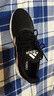 adidas DURAMO SL舒適網(wǎng)面體測跑鞋男女春季新款阿迪達斯官方 黑色/白色/深灰   40.5 曬單實拍圖