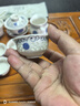 瓷牌茗 玲瓏功夫茶具套裝白瓷泡茶壺茶杯整套家用茶盤小茶臺(tái)禮盒裝 《向陽(yáng)花》蓋碗10件套 曬單實(shí)拍圖