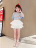 班尼路童裝女童公主裙兒童裙子女夏季2025年新款短裙女孩蛋糕裙半身裙 【甜美蛋糕裙】黑/粉心兔寶寶 150 【推薦60-74斤】 曬單實(shí)拍圖