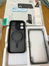 億色（ESR）適用蘋果16手機(jī)殼iPhone16保護(hù)套磁吸超薄鏡頭全包氣囊防摔殼magsafe無(wú)線充電男黑邊半透黑 曬單實(shí)拍圖