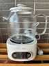 美的（Midea）全玻璃養(yǎng)生壺 辦公室燒水壺 家用多功能煮茶壺 花茶煮茶器 迷你小型電熱水壺 圍爐煮茶壺 【0膠水】YS10B101 1L 曬單實(shí)拍圖