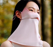 伯希和（Pelliot）戶外女冰感透氣防曬面罩面頸一體防紫外線口罩可調(diào)節(jié)臉罩 冰河灰 曬單實拍圖