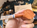 沙芬（SAVINELLI）進(jìn)口過(guò)濾嘴旱煙斗石楠木311便攜錘子斗大全 厚斗壁煙斗男士送禮 【優(yōu)雅310錘子斗 精選50年木料】 曬單實(shí)拍圖