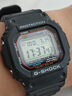 卡西歐小方塊G-SHOCK 小紅圈6局電波太陽(yáng)能藍(lán)牙防震運(yùn)動(dòng)手表腕表 禮物 GW-M5610U-1PR 曬單實(shí)拍圖