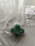 觀玉 綠瑪瑙圓珠散珠隔珠散珠配珠 diy佛珠配件星月菩提配飾品 直徑14毫米單顆 曬單實拍圖