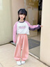真維斯女童褲子2025春秋兒童新款彎刀直筒褲女孩時(shí)髦休閑運(yùn)動(dòng)長(zhǎng)褲秋裝 【顯高顯瘦彈性】粉/純色 130 曬單實(shí)拍圖