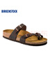 BIRKENSTOCK勃肯德國進(jìn)口女款牛皮革涂油舒適軟木Mayari夾趾拖鞋 哈瓦那窄版0171323 37 曬單實(shí)拍圖