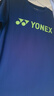 YONEX尤尼克斯兒童款羽毛球服短袖青少年T恤速干跑步訓(xùn)練兒童運(yùn)動(dòng)短褲 315045BCR-兒童短袖-暗藍(lán)色 L =J150 曬單實(shí)拍圖
